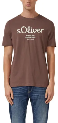 Produktbild von s.Oliver Herren T-Shirt 2139909 Brown S