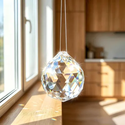 Image de Lot de 30 décorations en cristal pour fenêtre