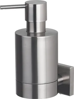 Immagine prodotto di Distributore di sapone con supporto Spirella Nyo-Steel in acciaio inox