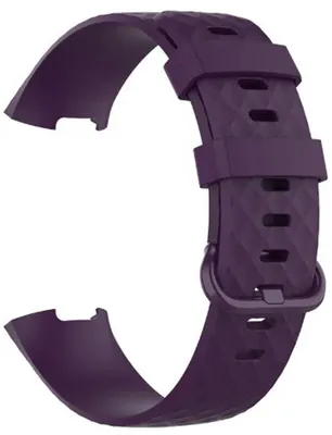 Obrázok produktu pre Go Go Gadget – Náramok na náramkové hodinky – Vhodný pre Fitbit Charge 3 & 4 – Veľkosť S/M – Fialový