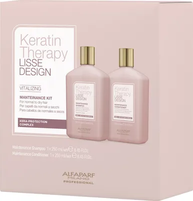 Immagine prodotto di Alfaparf Milano Keratin Therapy Maintenance Kit VITALIZING - Shampoo 250ml + Balsamo 250ml