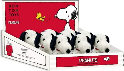 Image de Peanuts x Bon Ton Toys : Snoopy assis Cordury Cordelough 12cm