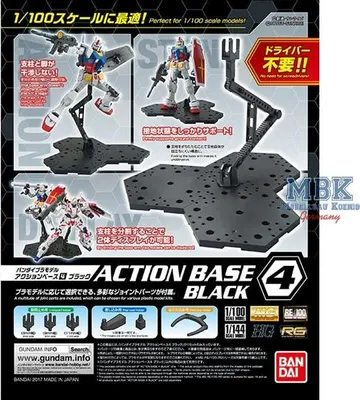 Produktbild von BANDAI BAN5058815 Action Base 4 Black for 1:100