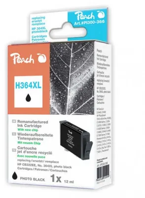 Obrázek produktu pro Peach PI300-366 PEACH Ink PHBK compt CB322EE/No. 364XL