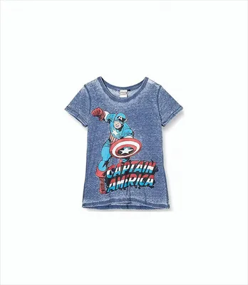 Produktbild von Marvel T-Shirt -L- Captain America, blau