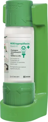 Produktbild von WERO Augenspülflasche Modell A 5, Variante:mit Wandhalterung