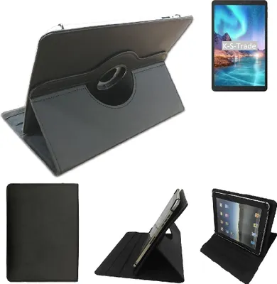 Produktbild von High quality kompatibel mit Alldocube iPlay20 Schutz Hülle 360° Tablet Case Schutzhülle Flip Cover  schwarz. Tablet Hülle drehbar Standfunktion