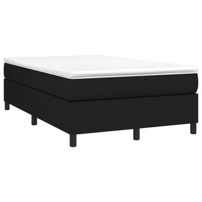 Obrázok produktu pre Skriňová posteľ s matracom čierna 120x190 cm látka