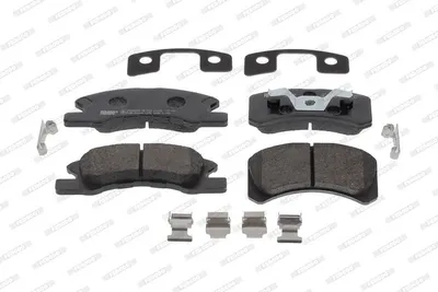 Produktbild von FERODO FDB1988 Bremsbeläge Satz Vorne für MITSUBISHI Mirage / Space Star Schrägheck (A0A) für DAIHATSU Cuore VII (L275, L285, L276)