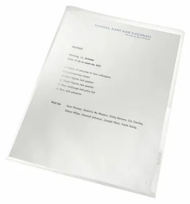 Produktbild von Leitz 40011003 Sammelmappe Polypropylen (PP) Transparent A4