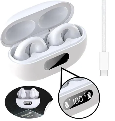 Zdjęcie produktu dla Słuchawki Bezprzewodowe Douszne Bluetooth z Mikrofonem TWS