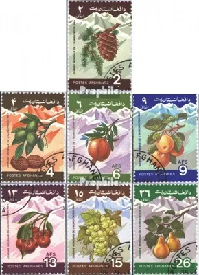 Produktbild von Briefmarken Afghanistan 1984 Mi 1376-1382 (kompl.Ausg.) gestempelt Welternährungstag