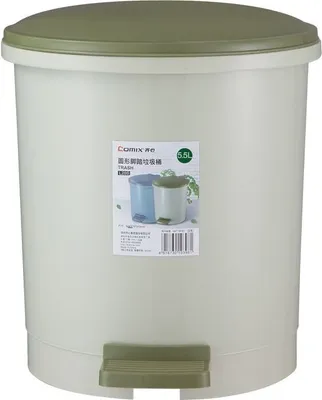 Zdjęcie produktu dla Kosz na śmieci 5,5 l, szary, L205