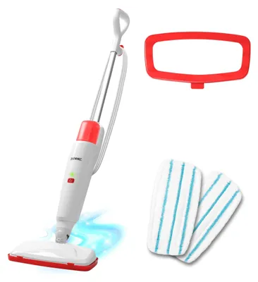 Produktbild von Duronic STM15 WE Dampfreiniger, Dampfmopp mit 500 ml Wassertank, Dampfmop für Böden, Dampf Bodenreiniger mit 7m langem Kabel, Steam Mop Dampfbesen