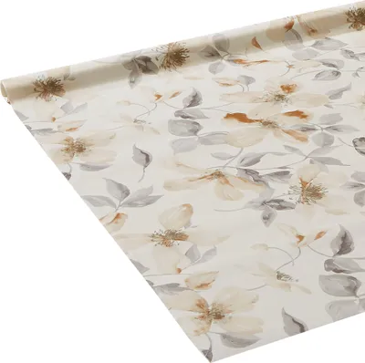 Produktbild von Peyer Tischdecke grau-beige rund: 140 cm Ø