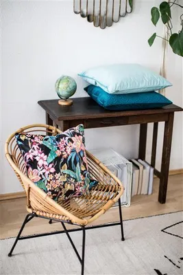 Produktbild von H.O.C.K. Soft Nobile Kissen 50x50cm petrol 015 blau