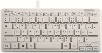Produktbild von MediaRange MROS113 Tastatur kabelgebunden weiß