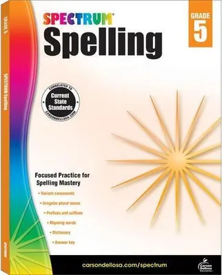 Obrázek produktu pro Spectrum Spelling Grade 5
