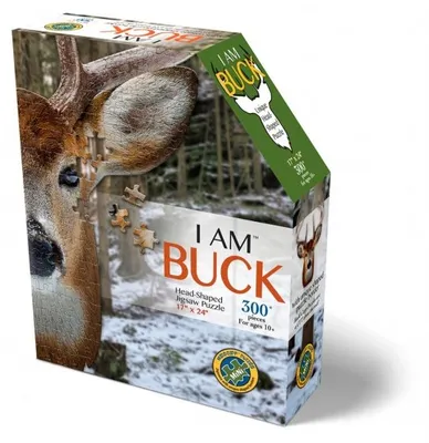 Image de Contour Puzzle 300 Je suis - Cerf