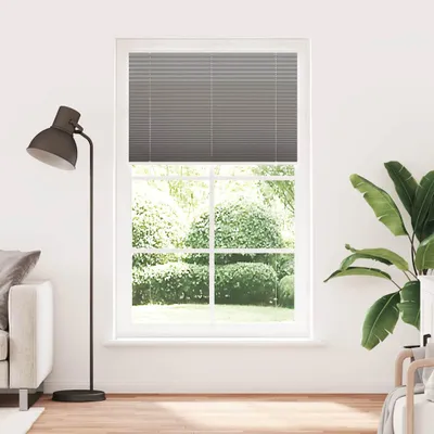Zdjęcie produktu dla vidaXL Roleta plisowana antracyt 120x200 cm szerokość tkaniny 119,4 cm poliester