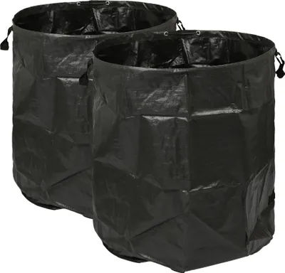 Produktbild von Robuste Gartenabfallsäcke – 500 l – Schwarz – 2er-Pack