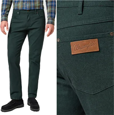 Immagine prodotto di Wrangler Greensboro Pantaloni in materiale da uomo Chino Scarabeo 112358920 W15Q008868