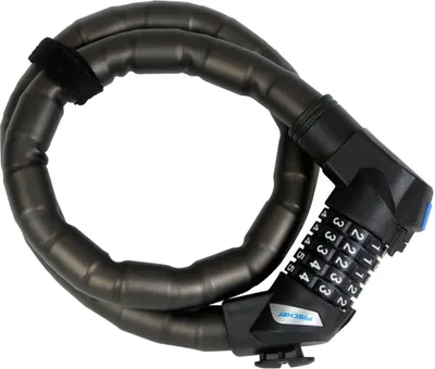 Immagine prodotto di FISCHER 85860 Lucchetto per bicicletta FISCHER, lunghezza: 900 mm, nero