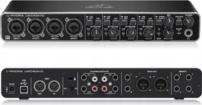 Immagine prodotto di Interfaccia audio Behringer U-PHORIA UMC404HD con controllo del monitor (UMC404HD)