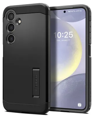Imagen del producto de Spigen Tough Armor, funda, Samsung, Galaxy S24 Plus, 17 cm (6.7"), color negro