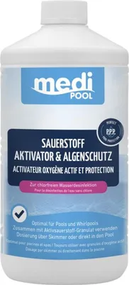 Produktbild von mediPOOL Sauerstoff Aktivator & Algenschutz 1 L