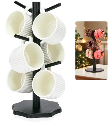 Productafbeelding van Euqvunn Koffiemokkenhouder, Koffiemokkenrek, Vrijstaande koffiebekerhouder, Koffiebekerrek
