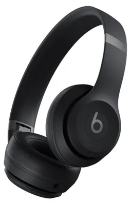 Image de Apple Beats Solo 4 Casque filaire et sans fil Bandeau Appels/Musique USB Type-C Bluetooth Noir (MUW23ZM/A)