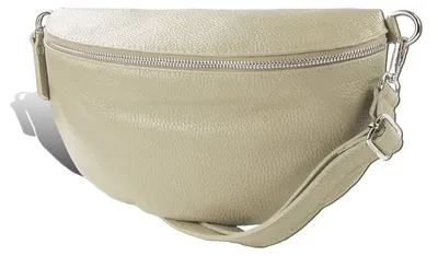 Produktbild von Toscanto Tasche Tragegurt passend beige Leder Gürteltasche D2OTT825BI