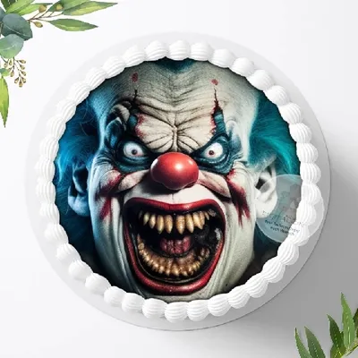 Produktbild von Für die Geburtstags Torte ein Tortenaufleger, Zuckerbild mit dem Motiv: Halloween , Essbares Foto für Torten, Fondant, Ø 20cm, 1189z