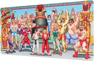 Immagine prodotto di Erik - MATA DO BIURKA Gaming Street Fighter - Premium Akcesorium Oficjalne