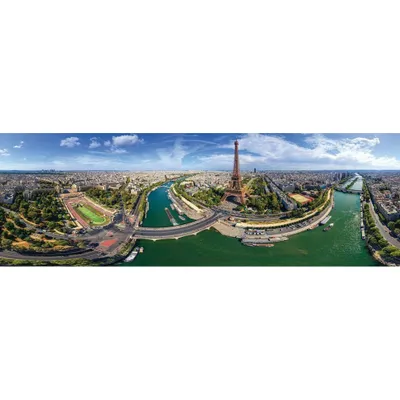Produktbild von EUROGRAPHICS Panoramapuzzle Paris, Frankreich 1000 Teile