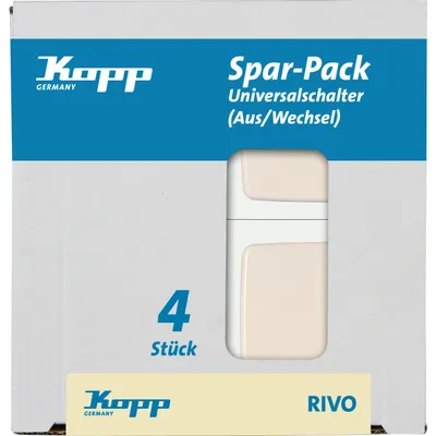 Produktbild von PP 4A/W-Schalter RIVO -r.we