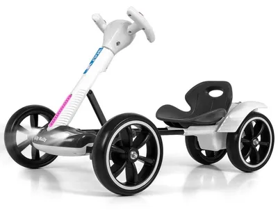 Image de Milly Mally Kart électrique Bolt Blanc