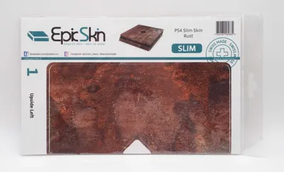 Produktbild von PS4 Slim Skin - Design Aufkleber Rust