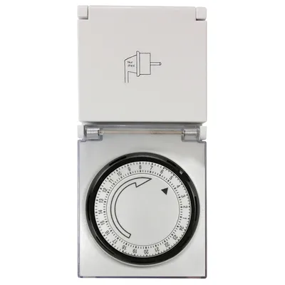 Produktbild von Logilink mechanische Zeitschaltuhr, IP44