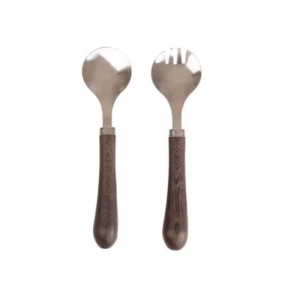 Obrázok produktu pre Sada 2 lyžičiek z nehrdzavejúcej ocele na servírovanie príborov 23 cm SAGAFORM