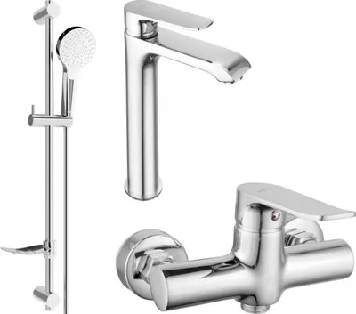 Produktbild von Mexen Pecos DF05 Brausegarnitur, Chrom - 72714DF05-00