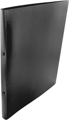 Produktbild von kangaro Ringbuch 2-Ring-Mechanik PP DIN A4 schwarz
