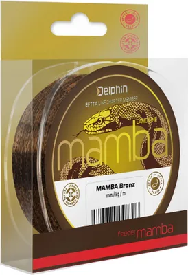 Produktbild von Angelschnur Feeder Mamba Delphin Braun 0,26 mm 300 m
