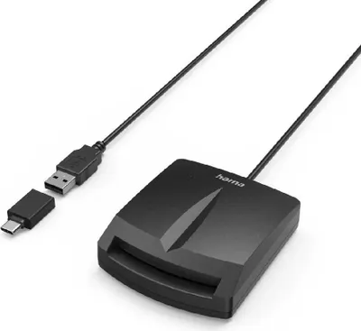 Zdjęcie produktu dla Hama 00053398, SmartMedia, Czarny, USB