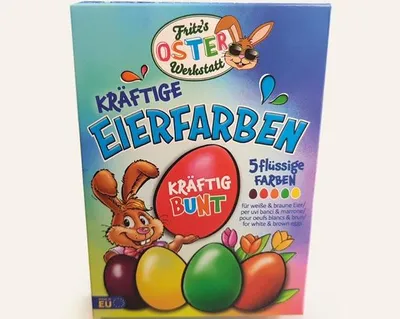 Produktbild von Xmas-and-more kräftige Eierfarben 5er - ein Päckchen