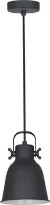 Zdjęcie produktu dla Lampa wisząca Lavare biało-czarna 1xE27x40W metal wym:170x16x16cm IP20 Italux