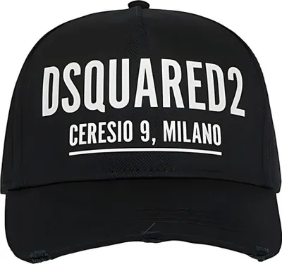 Obrázek produktu pro Dsquared2 Ceresio 9 Milano Baseball Cap Schwarz Uni
