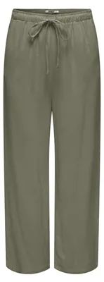 Produktbild von ONLY Leinenhose mit Kordelzug und elastischem Bund Größe: M / 32L