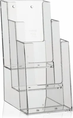 Produktbild von 1/3 A4 Prospekthalter / 3 Etg.